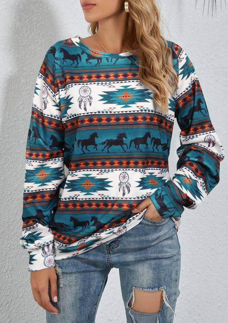 aztec tribal hoodie